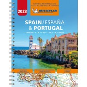 Spanien & Portugal Vägatlas Michelin 2023